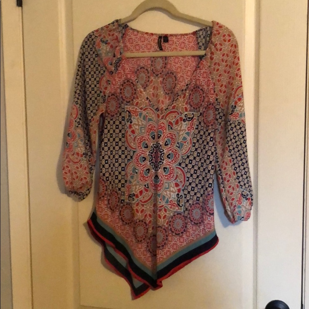 Heart soul quarter sleeve shirt